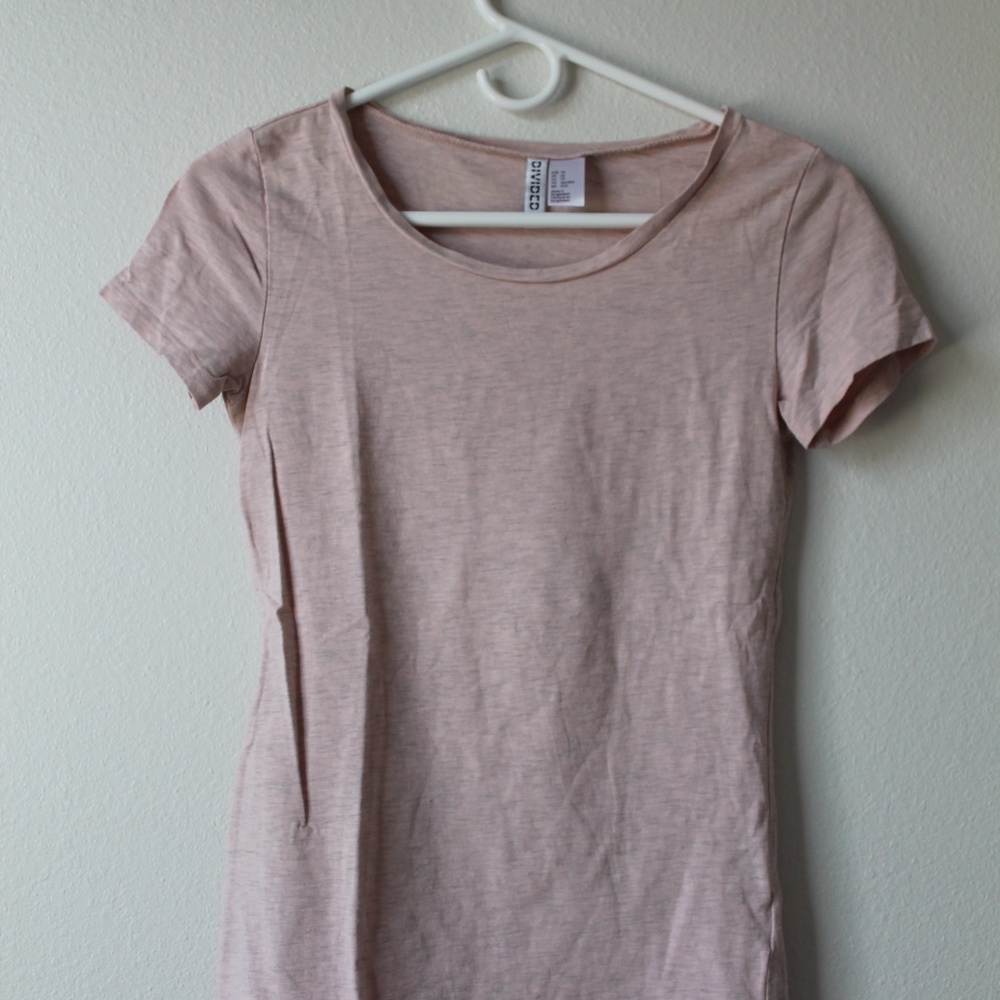 Pale Pink Layering Tee